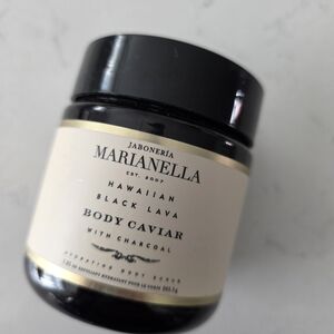 Hawaiian Black Lava Body Caviar with Charcoal - Black